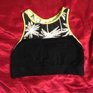 victoria’s secret pink high neck sports bra